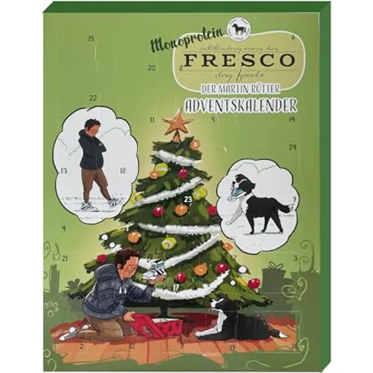 FRESCO Martin Rütter Adventskalender "Monoprotein Pferd", 180 g, getreidefrei, glutenfrei, hypoallergen
