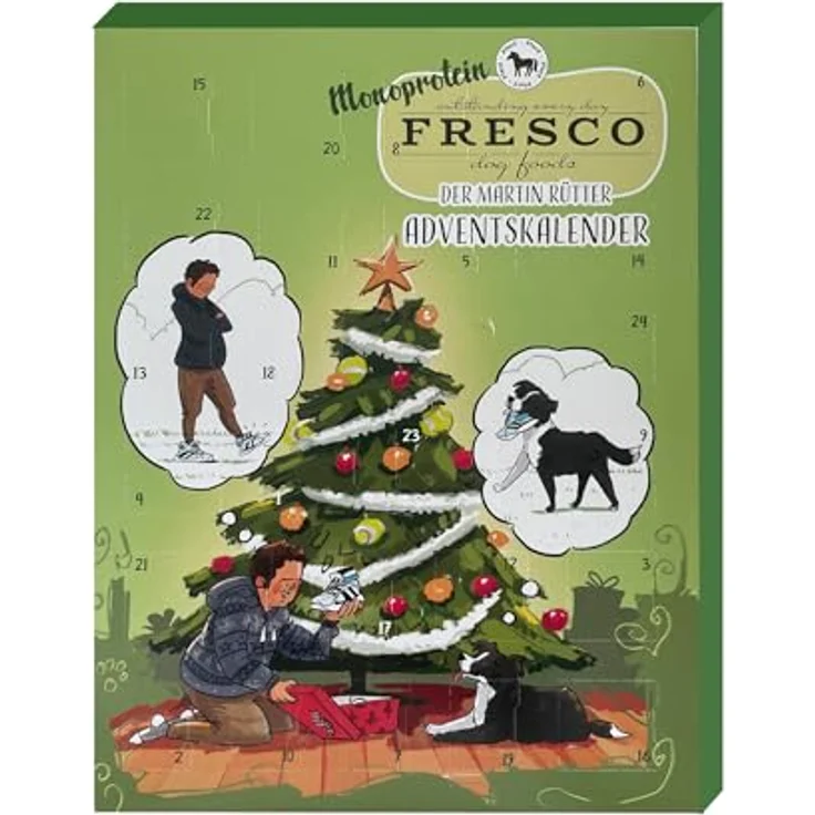 FRESCO Martin Rütter Adventskalender "Monoprotein Pferd", 180 g, getreidefrei, glutenfrei, hypoallergen – Bild 1
