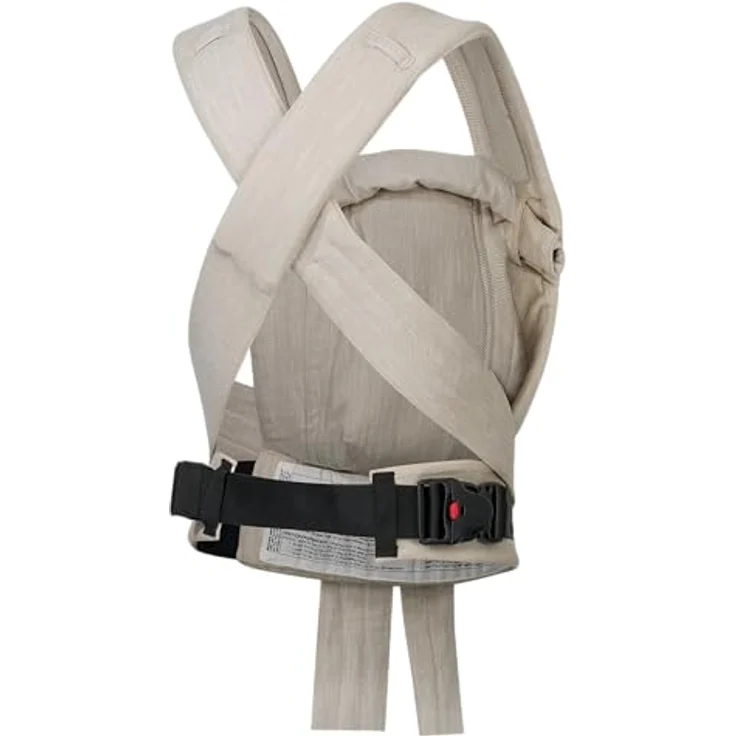 Hoppediz Bondolino b.pure, Komforttrage ab Geburt (3 - 20 kg), Bauchtrage, Rückentrage & Hüfttrage, schadstoffgeprüfte Baumwolle – Bild 2