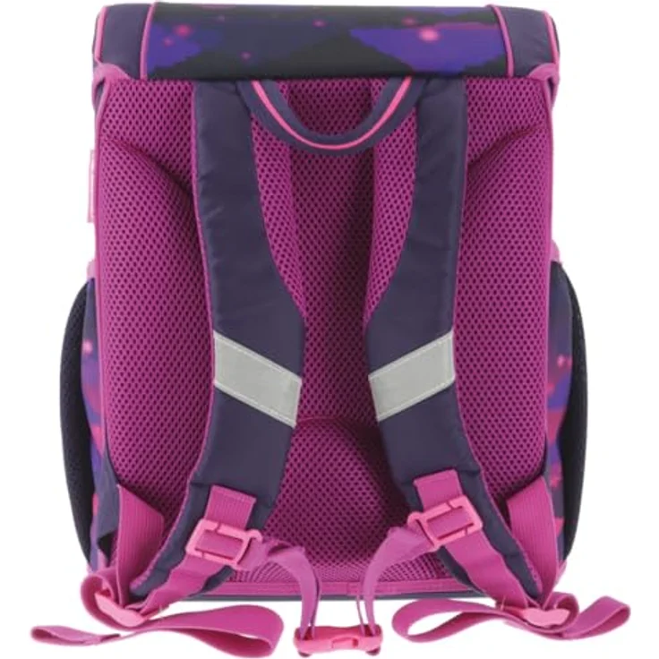 Herlitz Schulranzen Loop Plus Magic Unicorn, befüllt mit ergonomischem Design, 17 Liter Fassungsvermögen, OEKO-TEX zertifiziert, inklusive Schüleretui, Faulenzer und Sportbeutel – Bild 4