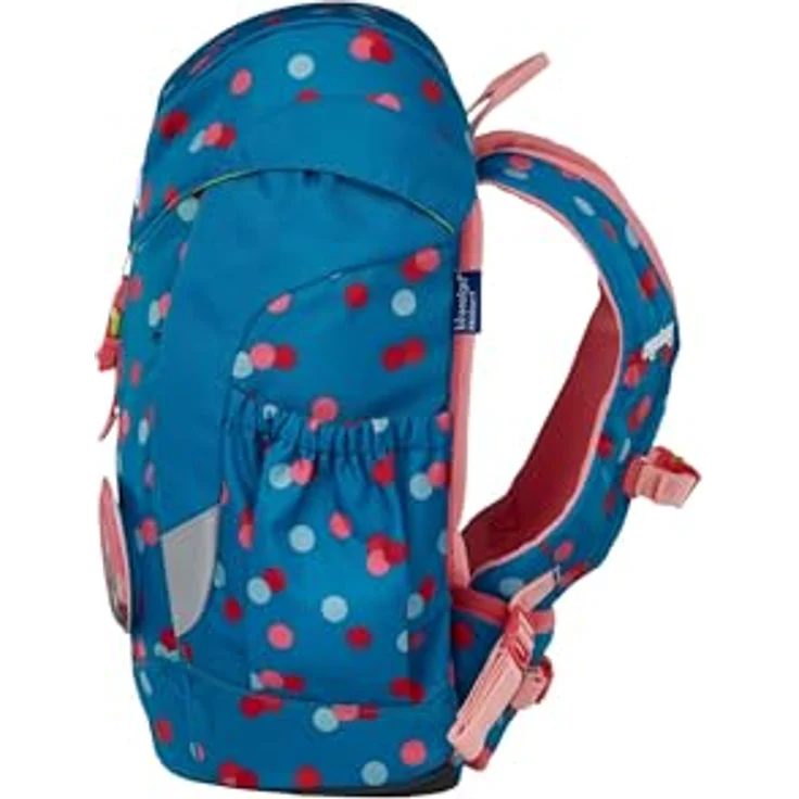 Ergobag Mini, Kindergartentasche mit ergonomischer Rückenpolsterung, Mehrfarbig, ideal für A4 Unterlagen und Fläschchen – Bild 2