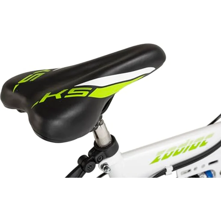 WYLD Kinder-Mountainbike Fully ATB 24" Zodiac weiß-grün 18 Gänge RH 38 cm – Bild 4