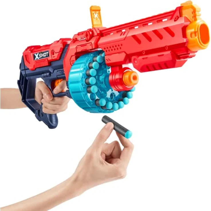 ZURU - XSHOT – Excel Turbo Fire – Pistole Pfeile Schaumstoff – Lieferung mit 48 Pfeilen – zieht bis zu 27 m – 36270-22 – Bild 5