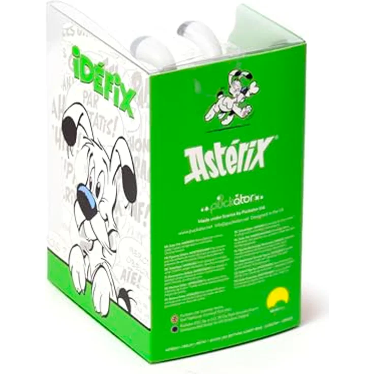 PUCKATOR Wackelfigur Idefix (Dogmatix) Asterix, Solarfigur für drinnen und draußen mit Wackelkopf, detailgetreue Darstellung – Bild 8