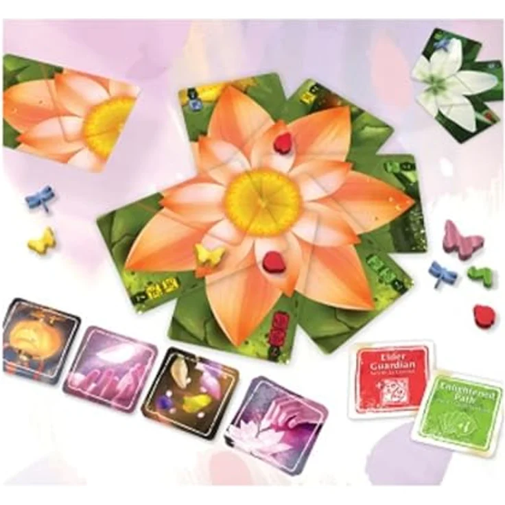 Renegade Game Studios Lotus, Brettspiel für 2-4 Spieler, ab 10 Jahre, Spieldauer 20-40 Minuten – Bild 2