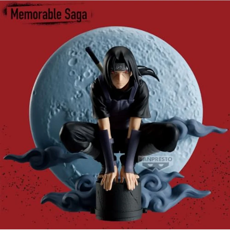 Banpresto Itachi Uchiha Naruto Shippuden, Memorable Saga Special Actionfigur, 13 cm, PVC, mehrfarbig, Sammelfigur mit Basisständer, ideal für Anime-Fans – Bild 5