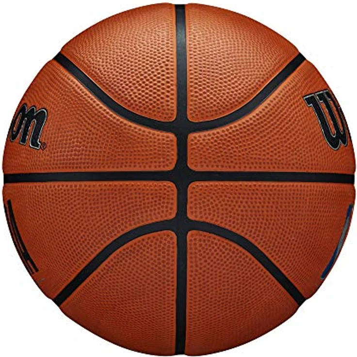Wilson Basketball NBA DRV PRO, Outdoor, Tackskin Gummi, Größe: 6, Braun – Bild 4