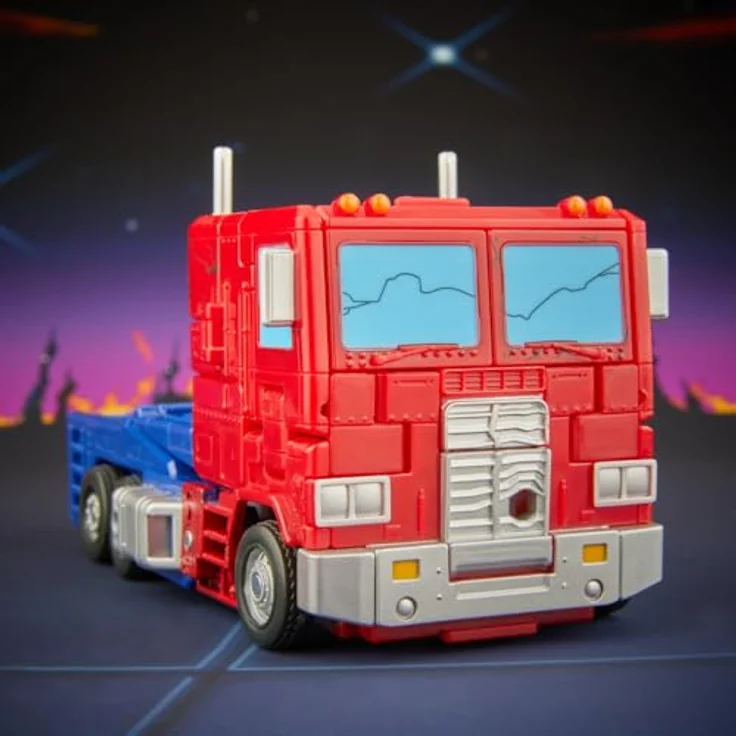 Hasbro The Transformers: The Movie Studio Series Leader Class Actionfigur MTMTE Collection, Optimus Prime, 18 cm, mit Leadership Matrix und Blaster, 40 Schritte Verwandlung – Bild 12