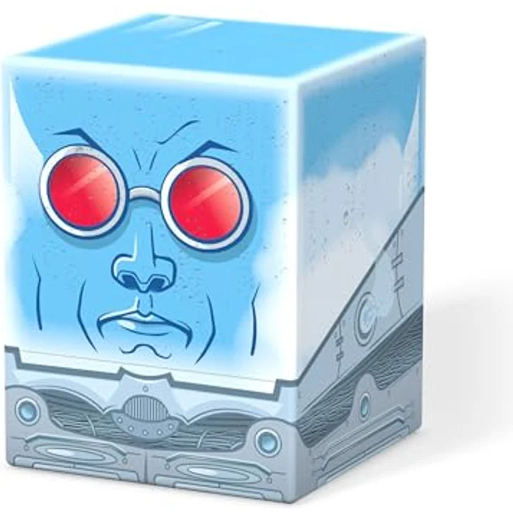 Squaroes Squaroe Batman: Gotham City GC010 - Mr. Freeze, Sammelbox für 100 Spielkarten, hergestellt aus 78% erneuerbaren Rohstoffen – Bild 2