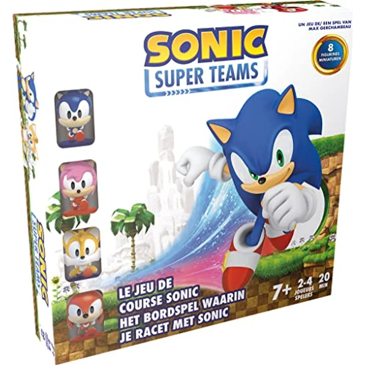 Zygomatic, Sonic Super Teams Brettspiel - Sonic Miniaturen - Für die ganze Familie [FR][NL] – Bild 1