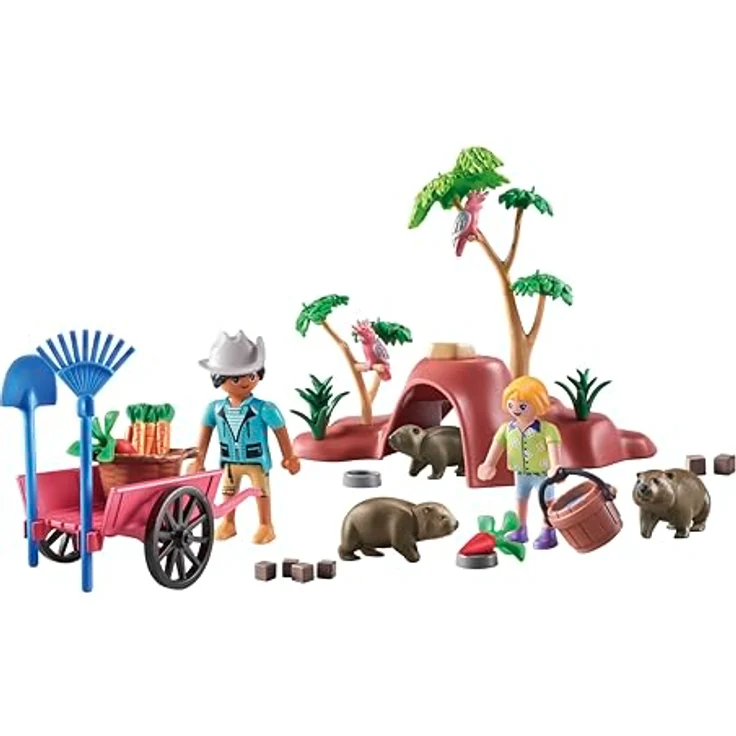 Playmobil® Wombat Unterschlupf (71625), Wiltopia Konstruktions-Spielset, (47 St), Made in Germany – Bild 6