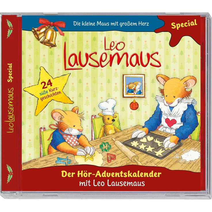 Sonstige Verlage Der Hör-Adventskalender mit Leo Lausemaus - 24 süße Geschichten bis Weihnachten – Bild 1