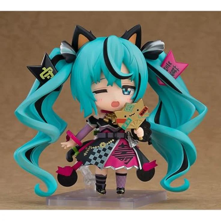 Good Smile Company Hatsune Miku Black Maneki Miku Version, Sammelfigur im Katzenstil, 10 cm – Bild 3