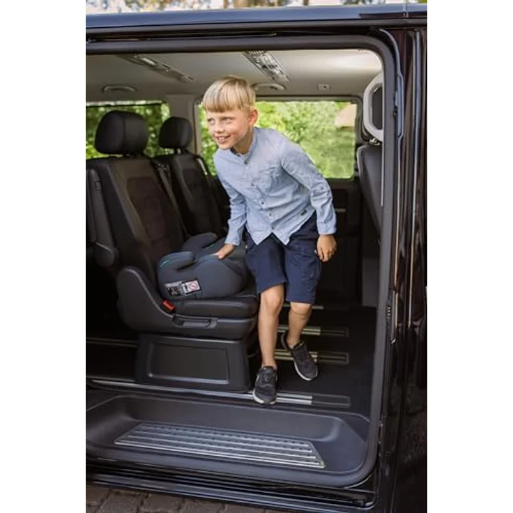 Osann Kindersitzerhöhung Up i-Size, Auto Sitzerhöhung ab 125 cm, Sitzschale, Booster, Schwarz – Bild 8