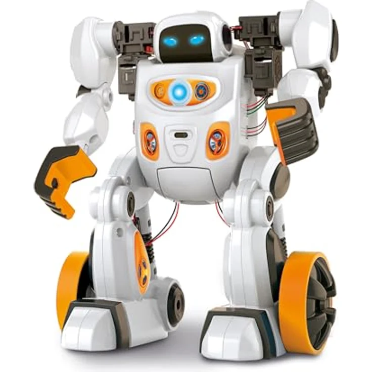 Clementoni RoboMaker Starter DE, Roboter mit KI, Gesten- und Sprachbefehlserkennung, Bluetooth-fähig, ab 8 Jahren – Bild 3