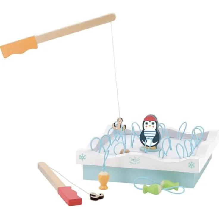 Vilac Memopeche glagla - Gesellschaftsspiel aus Angelspiel und Memorie für Kinder ab 3 Jahren, 24,5 x 11 x 24,5 cm