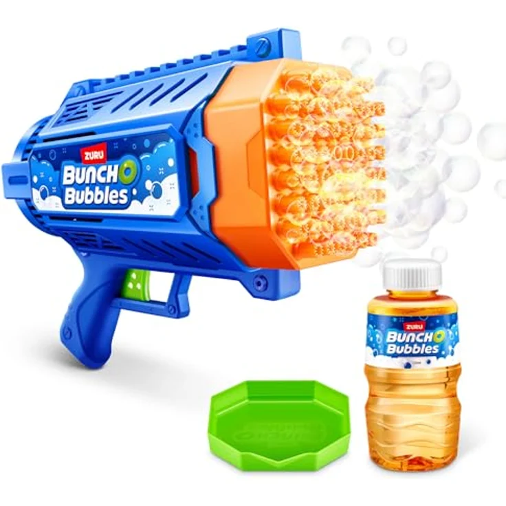 Zuru Bunch O Bubbles Blaster Medium S1 (11348), motorisierter Blasenblaster erzeugt bis zu 7.000 Blasen pro Minute – Bild 2