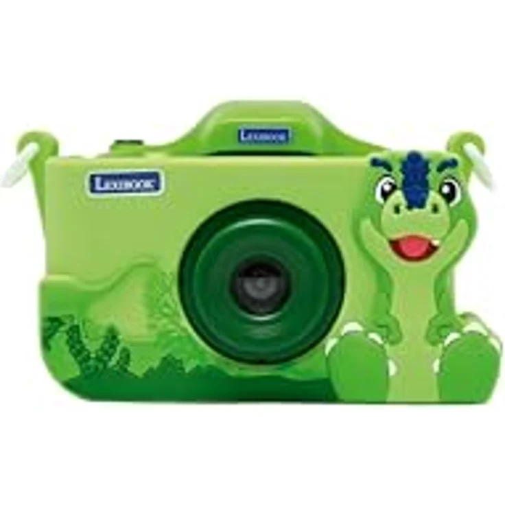 Lexibook DJ078DINO, 4-in-1 Kinderkamera im Dinosaurier-Design, mit variabler Bildauflösung bis 40M, Schutzgehäuse & MP3-Funktion, grün – Bild 7