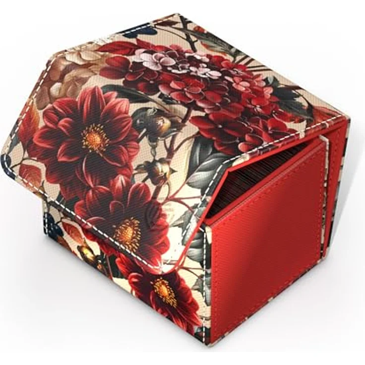 Ultimate Guard Sidewinder 100+ Xenoskin, premium Deck-Box für Sammelkarten, Floral Places - Autumn Heath – Bild 4