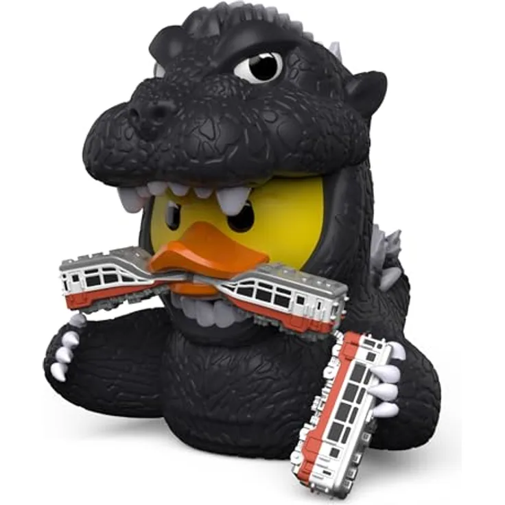 Numskull TUBBZ XL: Godzilla, detaillierte Sammelfigur in Entenform, offiziell lizenziert