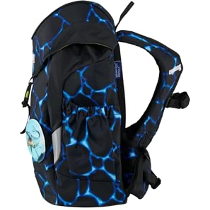 ergobag mini Kinderrucksack, ergonomische Kindergartentasche, DIN A4, 10 Liter, mit Reflektoren und recycelten Materialien, für Jungen und Mädchen – Bild 2
