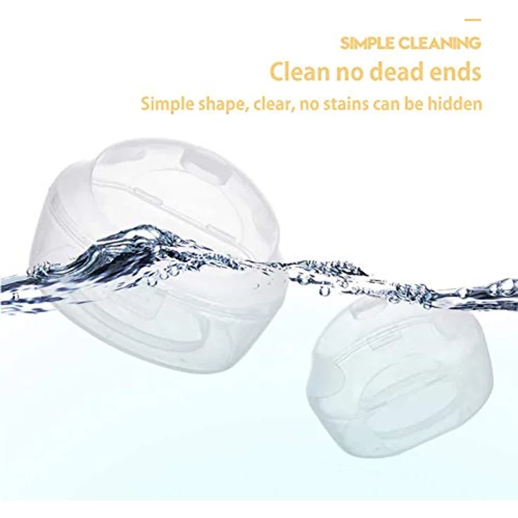 Dummy Case 5Pcs Transparent Pacifier Case Pacifier Holder Box BPA-Free Nipple Shield Case for Travel and Home – Bild 5