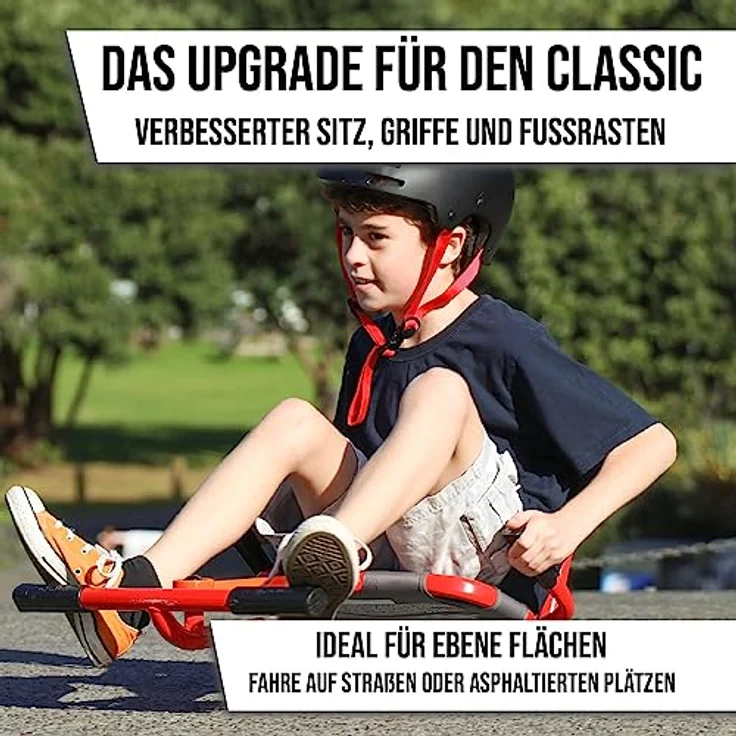 Ezyroller Kinderfahrzeug Dreirad Classic X Trike Kinder Sitz Scooter Ezy Roller (grün) - Preisvergleich – Bild 4