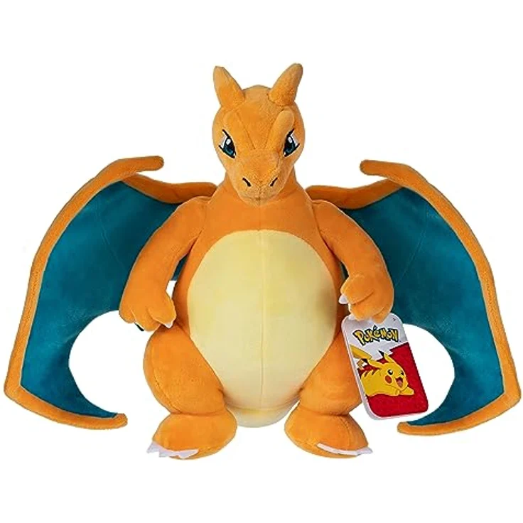 Pokémon PKW3723-30 cm Plüsch - Glurak, offizielles Plüsch – Bild 1