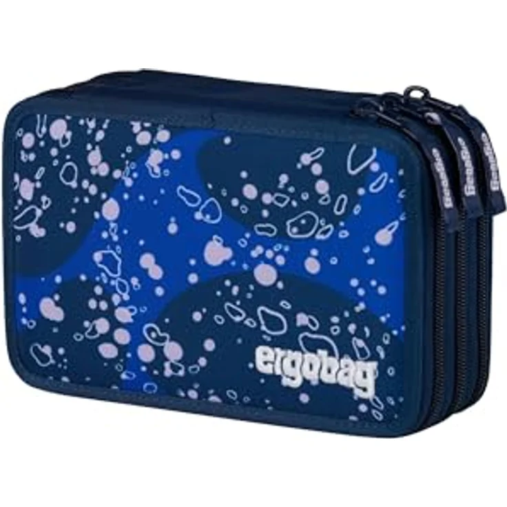 ergobag Maxi Mäppchen Set 40-teilig, mit Lyra Bunt- und Filzstiften, Kleingeldfach, Lineal und Schere – Bild 1