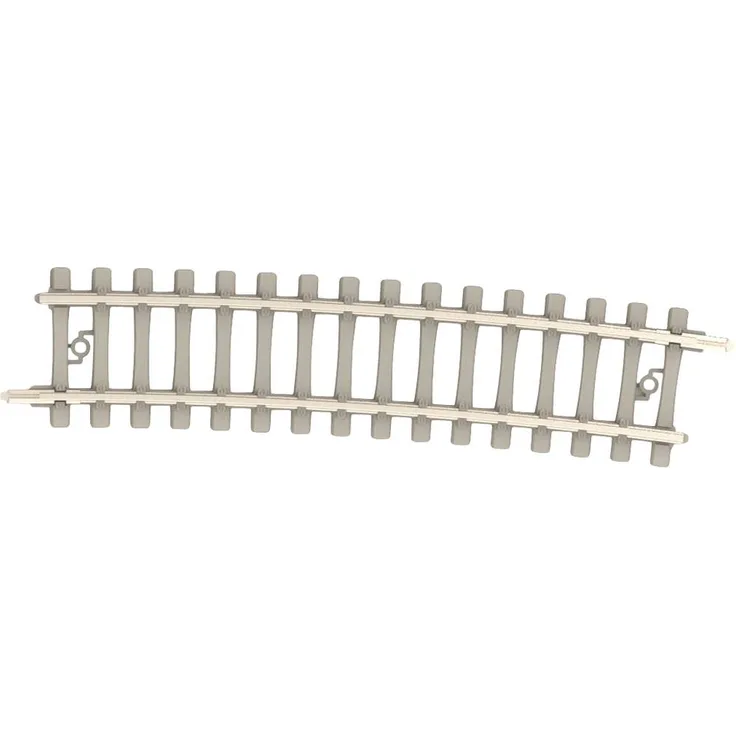 MiniTrix T14515 N Gleis Betonschwelle, gebogen 7,5° (R 5) - 10 Stück