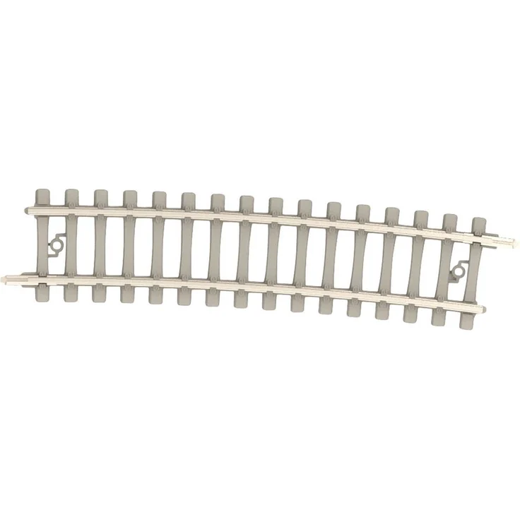 MiniTrix T14515 N Gleis Betonschwelle, gebogen 7,5° (R 5) - 10 Stück