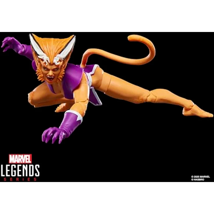 Marvel Legends Series Feral Action-Figur, 15 cm Sammelfigur mit 3 Accessoires und über 20 Bewegungspunkten – Bild 5