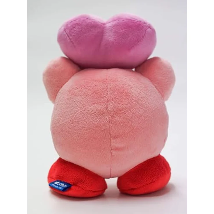 Together+ Plüschfigur Kirby mit Herz, offiziell Nintendo lizenziert, kuschelweicher Plüsch – Bild 3