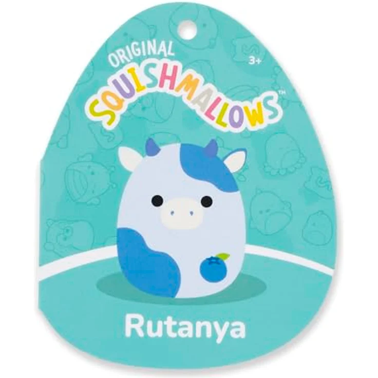 Squishmallows SQCR06624 - Rutanya die Kuh 30 cm, offizielles Jazwares Plüsch, superweiches Kuscheltier – Bild 5