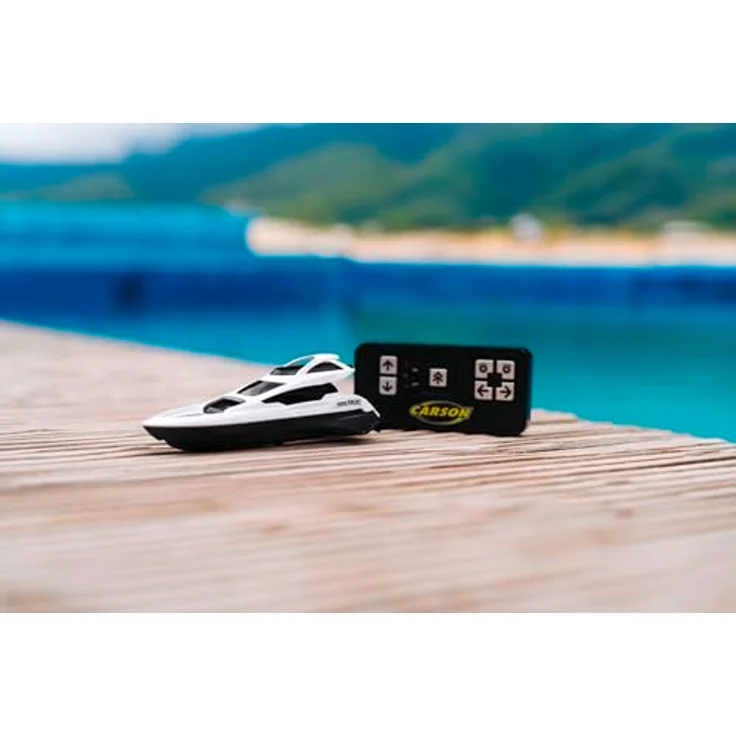 CARSON RC-Boot 2.4G, Nano Racer Yacht mit 2.4 GHz Funkfernbedienung, wasserfest – Bild 3