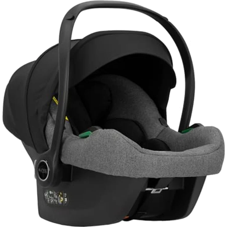 Kunert BOOSTER 3in1 2in1 Zwillingskinderwagen Komplettset in Graphit, mit Babywanne, Sportaufsatz und Babyschale – Bild 5