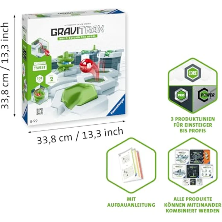 Ravensburger GraviTrax Action-Set Twist 22576. Kombinierbar mit allen Starter-Sets, Extensions und Elements, Konstruktionsspielzeug für Kinder ab 8 Jahren – Bild 4