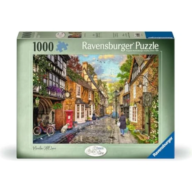 Ravensburger Puzzle Meadow Hill Lane, Nostalgie-Puzzle mit 1000 Teilen, für Puzzlefreunde ab 14 Jahren, 70 x 50 cm – Bild 1