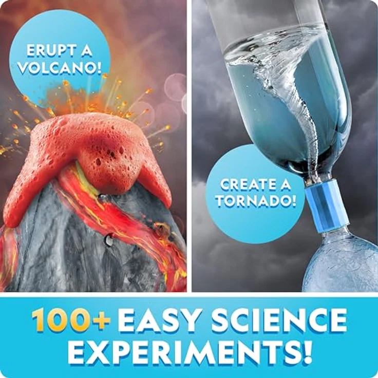 Blue Marble NATIONAL GEOGRAPHIC Earth Science Kit - Over 15 Science Experiments and STEM Activities for Kids, Includes Crystal Grow Kit, Volcano Science Kit – Bild 2