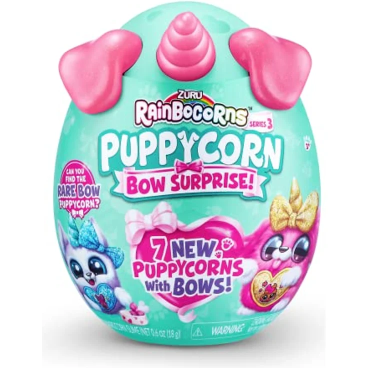 RainBoCorns Plüschfigur Rainbocorns, Puppycorn Bow Surprise, sortiert (verschiedene Charaktere) – Bild 2