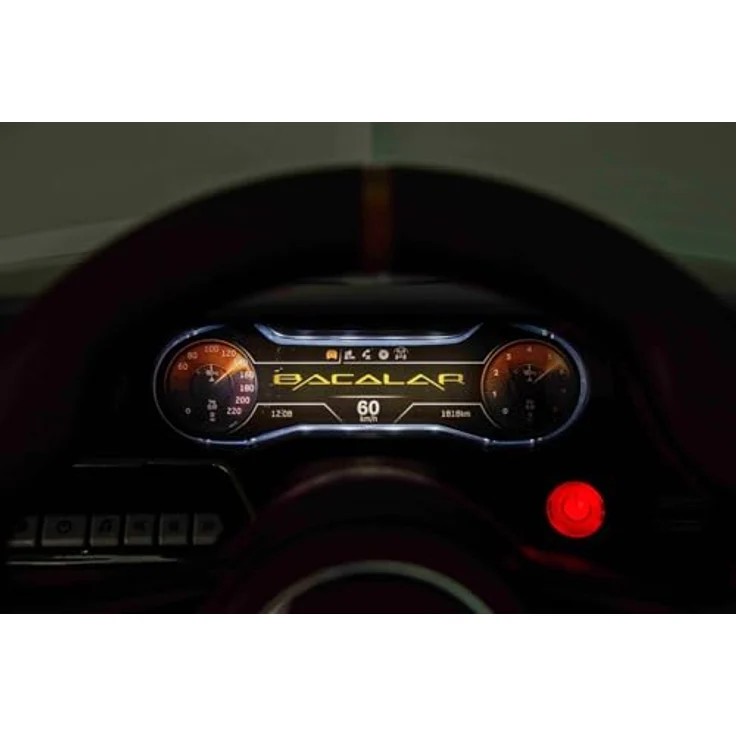 Beneo Motors Elektrisches Kinderauto Bentley Bacalar 12V, rot, mit Fernbedienung, LED-Beleuchtung, USB/AUX-Anschluss, Federung und Flügeltüren – Bild 3