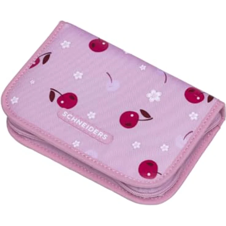 Schneiders Vienna Ergolite Cherry Pop Schulranzen, ergonomisch und recyclebar, 22 Liter Volumen, inkl. LED-Leuchtstäbe und 9-teiligem Set – Bild 8