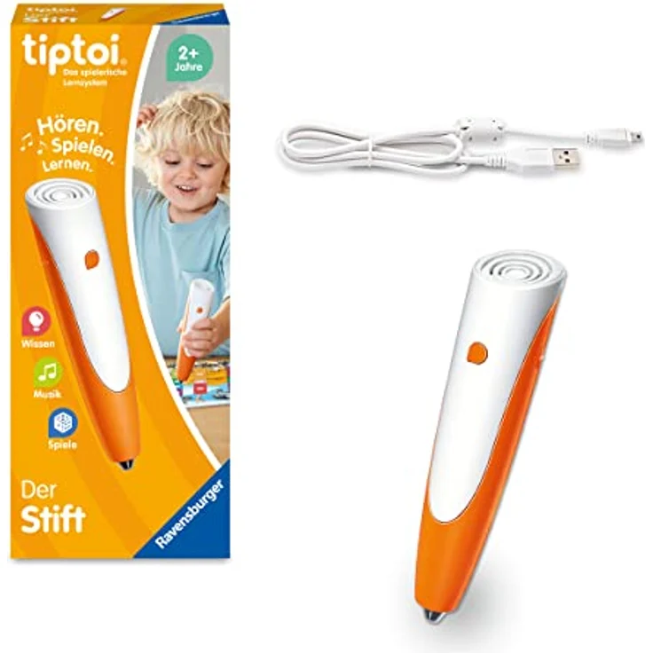 Ravensburger 00110 'tiptoi Stift', audiodigitale Lern- und Kreativsystem, Lernspielzeug für Kinder, ab 2 Jahren – Bild 2