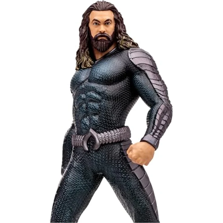 McFarlane Aquaman and The Lost Kingdom DC Multiverse Megafig Actionfigur Aquaman 30 cm, detailreich und beweglich, mit 22 Artikulationspunkten, in Fensterbox geliefert – Bild 3