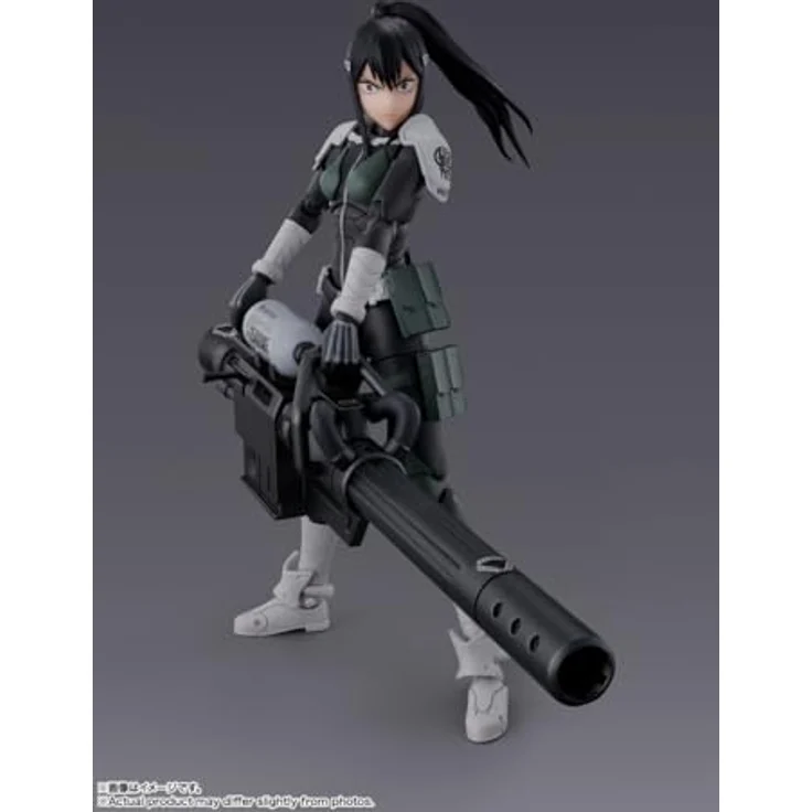 TAMASHII NATIONS Kaiju Nr. 8 - Mina Ashiro, S.H.Figuarts Actionfigur mit dynamischer Beweglichkeit und Waffenset – Bild 3
