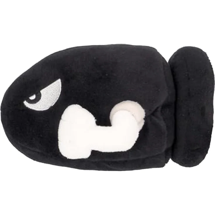 Together+ PELNIN-SM-BUL15, Bullet Bill 15 cm Plüschfigur, offiziell lizenziert von Nintendo, detailreich und weich – Bild 1