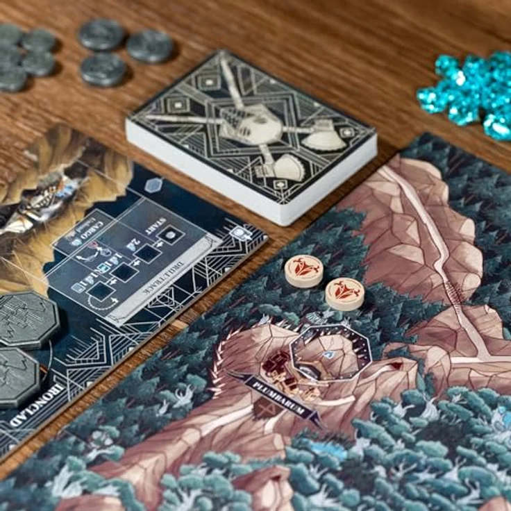 Avalia Studios Ironwood, strategisches Brettspiel für 1-4 Spieler mit asymmetrischem Gameplay und hochwertigen Materialien – Bild 6