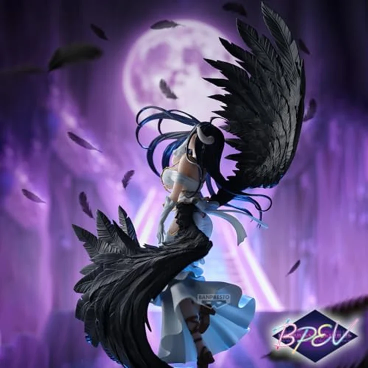 Banpresto Overlord Evolve Figur, Kaiserin der Dunkelheit Albedo, 34 cm hoch, detailreiche Sammelfigur – Bild 4