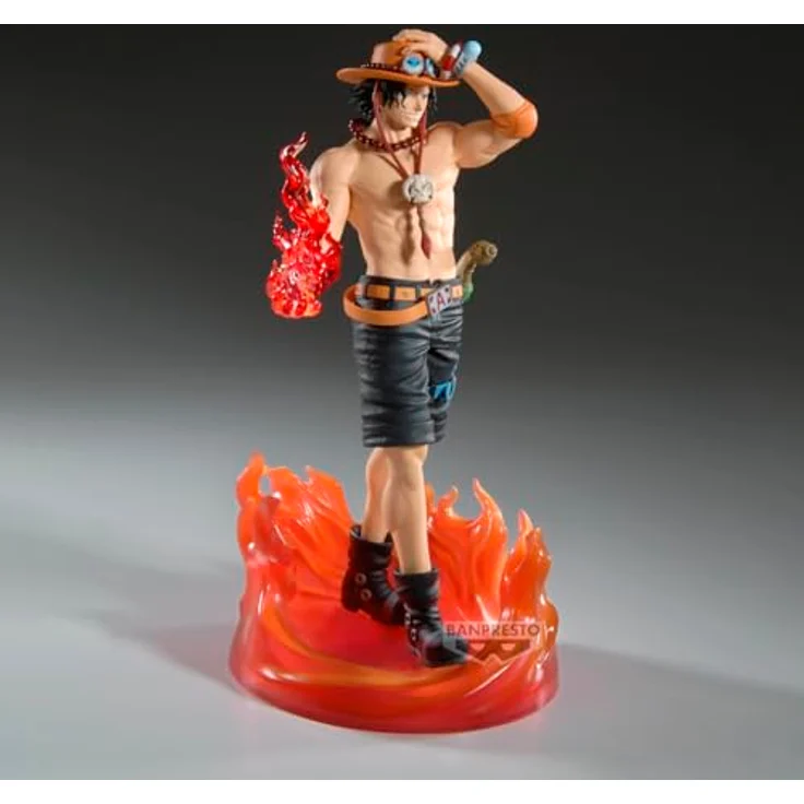 Banpresto One Piece Portgas Dace Figur, detailreiche Sammelfigur aus hochwertigem Material, One Size – Bild 6