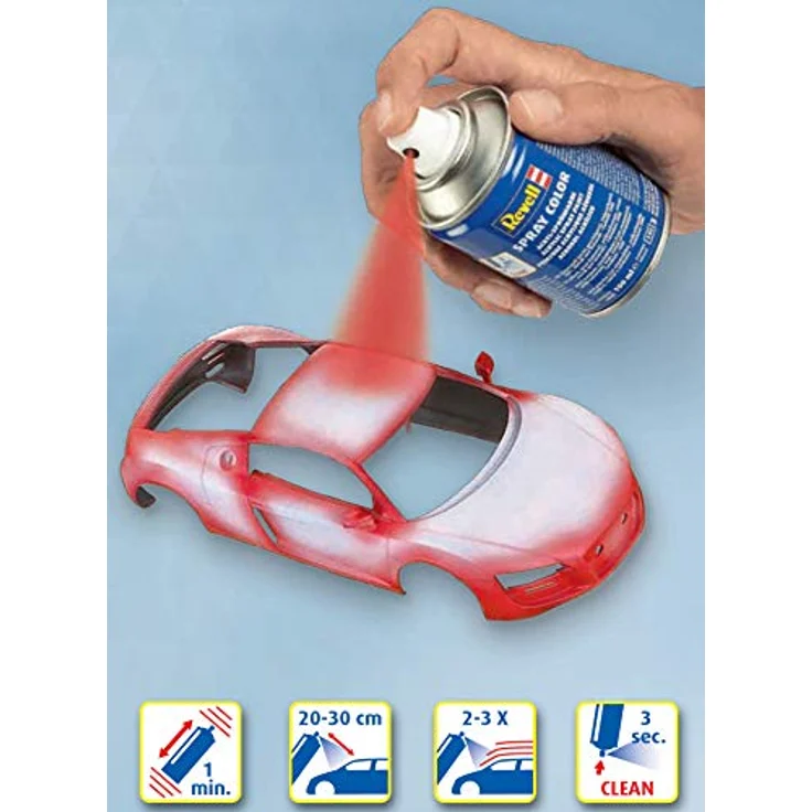 Revell 34116 Spraydose sand, matt Spray Color, Farben in der praktischen 100-ml-Sprühdose – Bild 2
